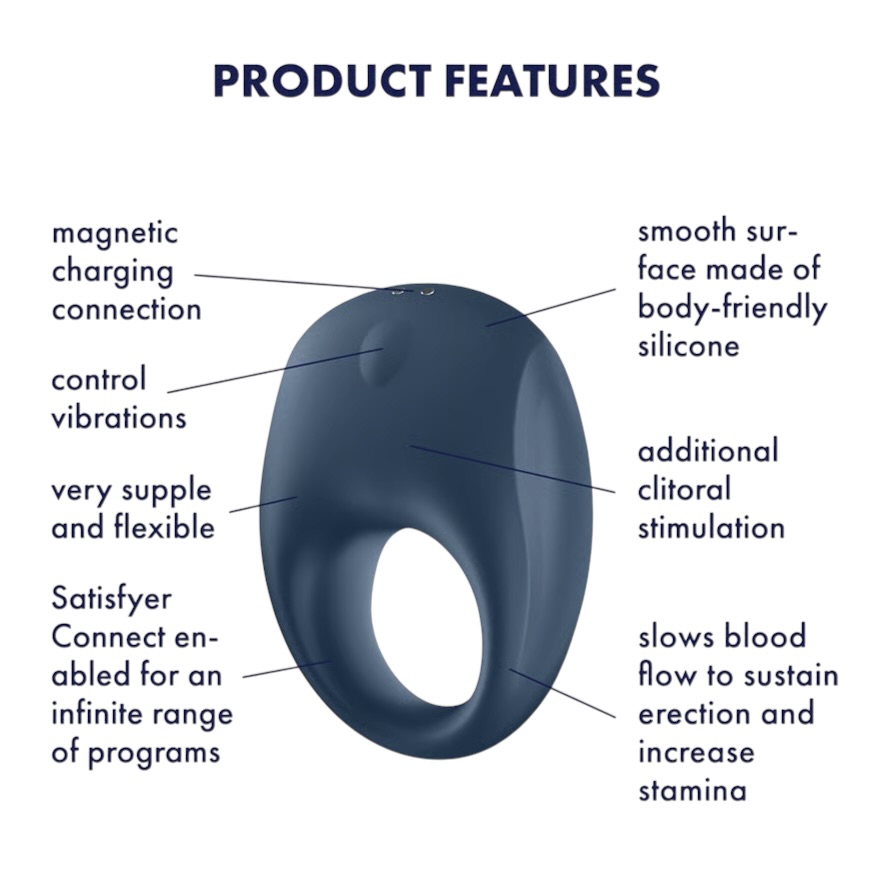 Strong One + APP Anillo Vibrador - Imagen 4